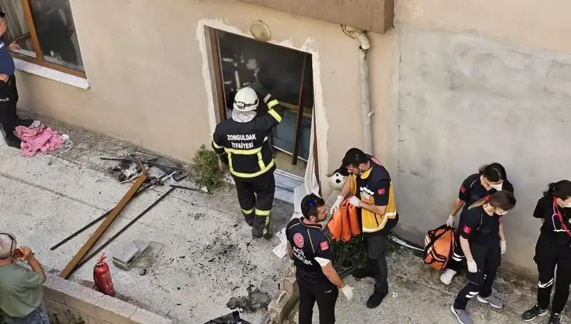 Zonguldak'ta Korkutan Patlama, Şehirde Gözler Karanlıkta Kaldı