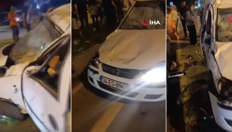 İstanbul’un Sahil Yolunda Ucuz Atlatılan Kazanın Ayrıntıları Ortaya Çıktı