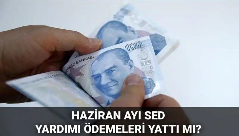 Haziran 2025 SED Ödemeleri: Paralar Yattı mı? Öğrenin!