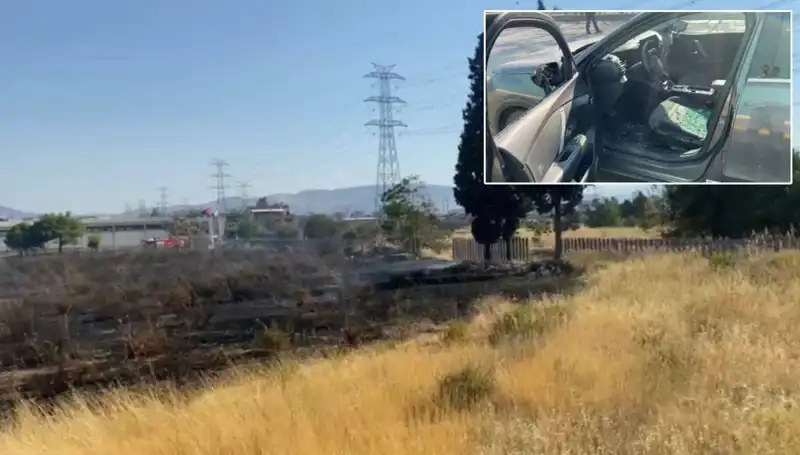 İzmir’deki Yangın Alarmı: Otluk Alandan AVM Otoparkına Sıçradı!