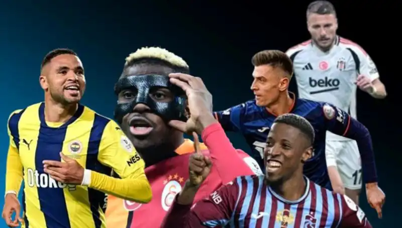 Süper Lig'de Gol Krallığı Rekabeti: Osimhen, Banza ve En-Nesyri Kim Önde?