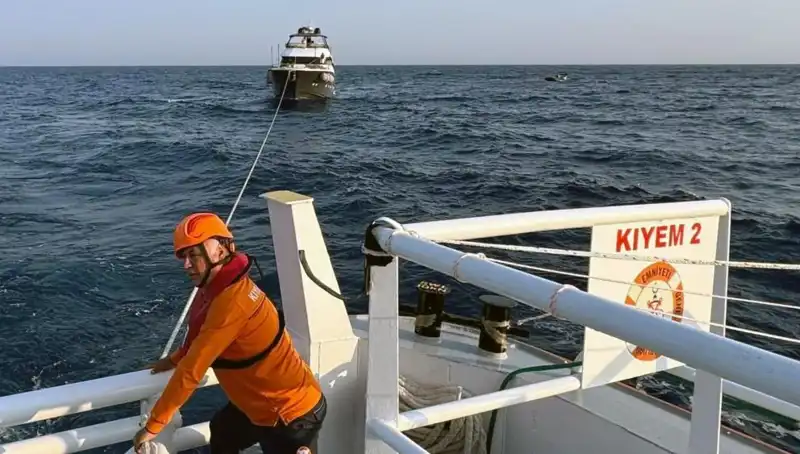 Marmaris Açıklarında Yakalanan Tekne Kurtarıldı: Olayın Ayrıntıları Neler?