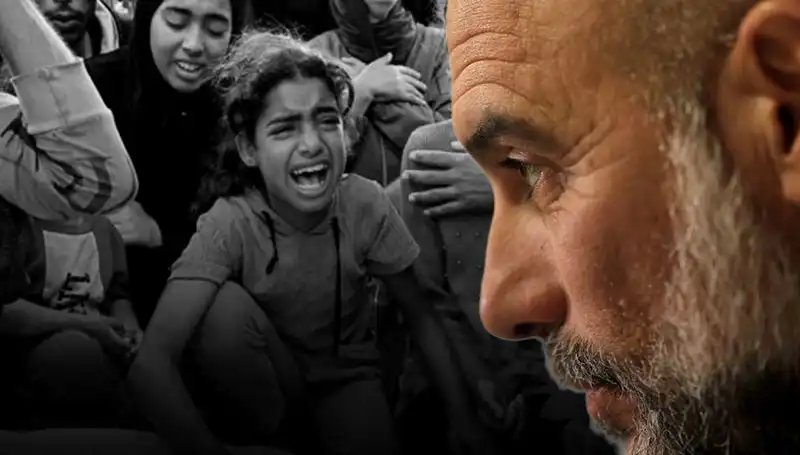Pep Guardiola’dan Gazze Üzerine Duygusal Açıklama: Acıyı Vücudumda Hissediyorum