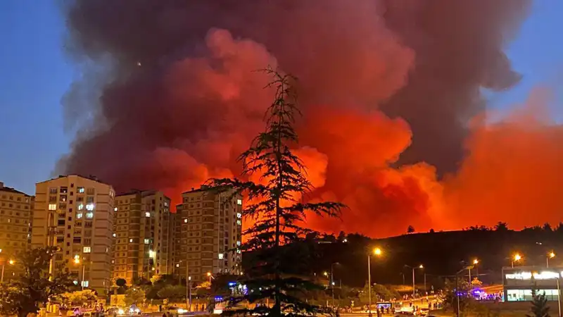 Bursa'da Yangın Alarmı: Şehirde Panik Yaratan Gelişmeler