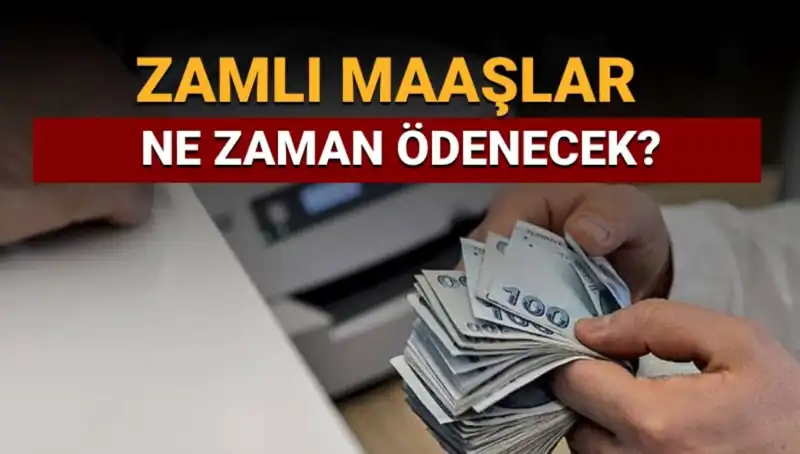 Emeklilerin ve Memurların Zamlı Maaşları Ne Zaman Hesaplara Geçecek?