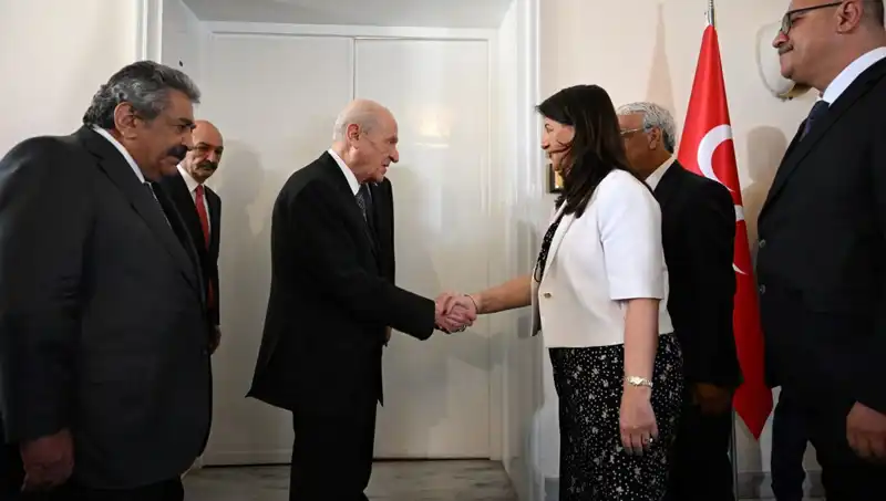 MHP Lideri Bahçeli, DEM Parti Heyeti ile Tarihi Görüşmeyi Gerçekleştirdi