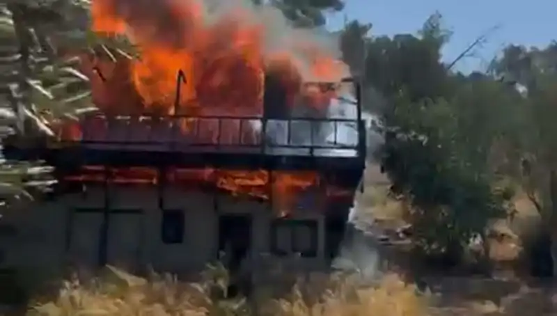 Bodrum’da Şok Eden Yangın: Ekipler Hızla Müdahale Etti
