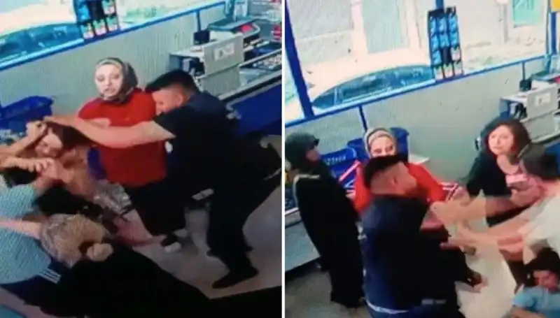 Markette Şok Eden Olay: Kadına Yönelik Şiddet Anları Görüntülendi