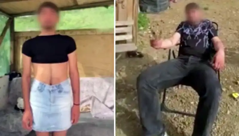 Hırsızları Yakalamak İçin Kadın Kıyafeti Giydiren Gençlerin Ilginç Yöntemi