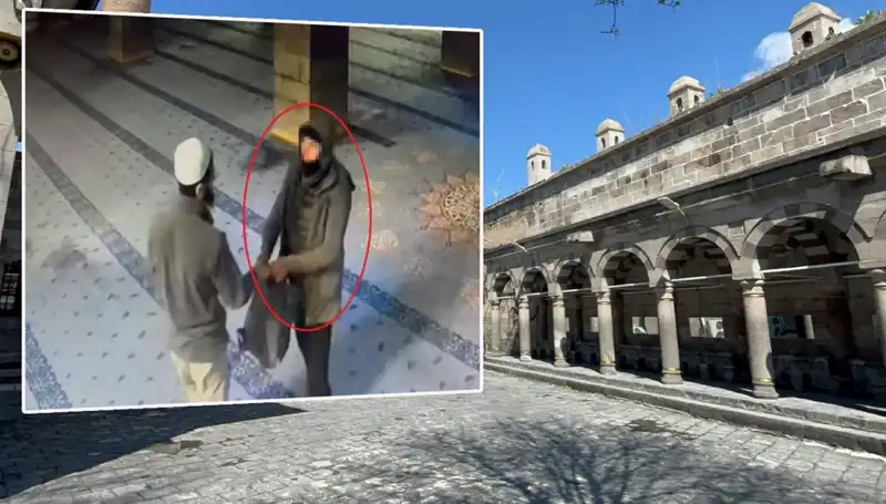 Tarihi Camide Hırsızlık Girişimi: Hırsız Çelik Kasayı Amaçlamış
