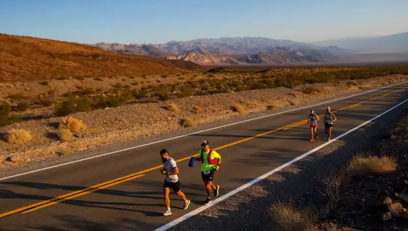 Ölüm Vadisi'nde Tarihi Rekor: Dünyanın En Zor Maratonunu Koştu