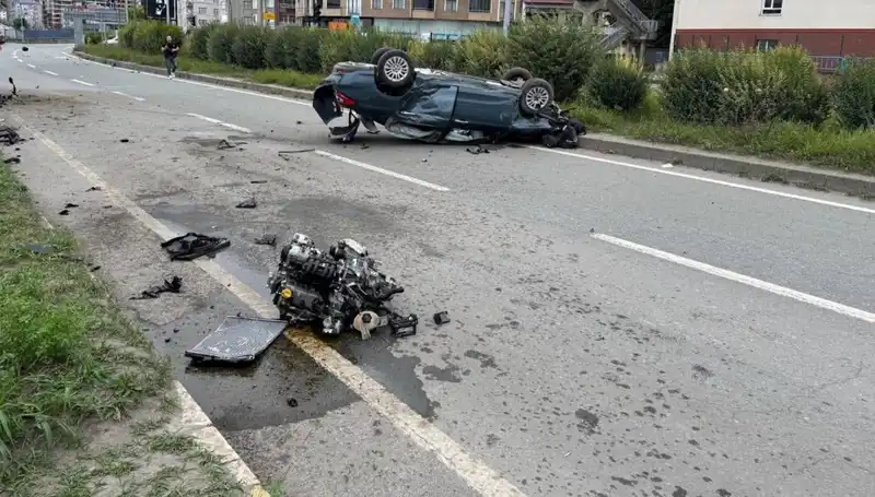 Artvin'de Feci Kaza: Çocuk da Dahil İki Kişi Hayatını Kaybetti