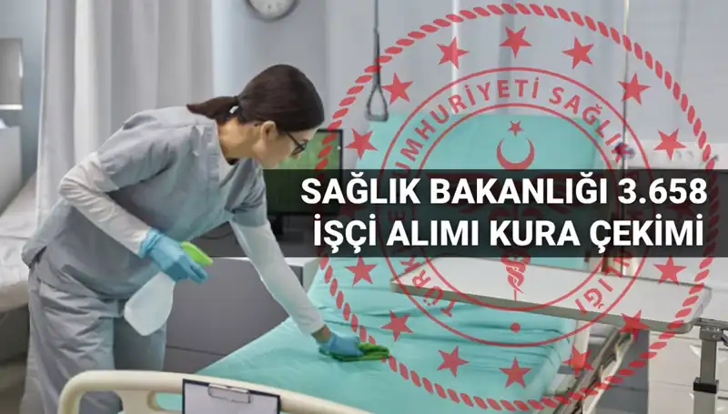 Sağlık Bakanlığı 2025 Kura Takvimi: 3.658 İşçi Alımı Hakkında Tüm Detaylar