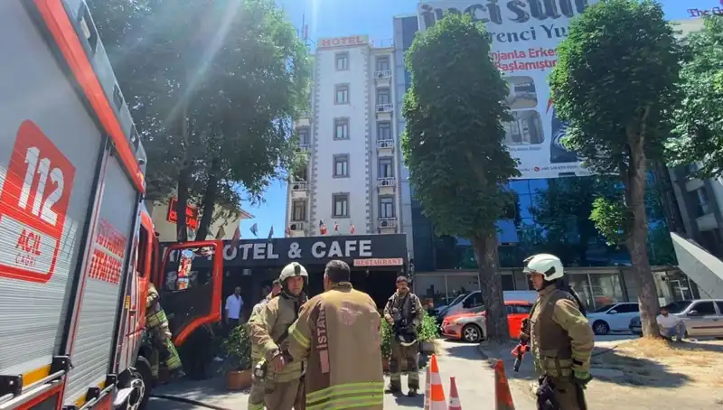 Fatih'teki Otel Yemekhanesinde Şok Edici Yangın: Detaylar Belli Oldu