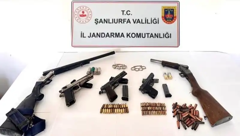 Şanlıurfa'da Ruhsatsız Silah Operasyonunda Sarsıcı Tutuklamalar!