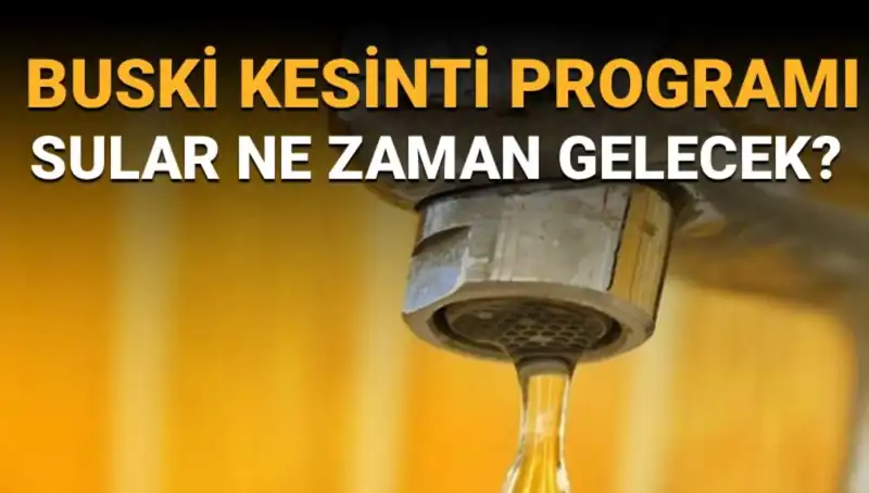 Bursa Nilüfer’de Su Kesintisi: Sular Ne Zaman Geri Gelecek?
